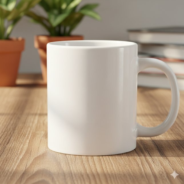 Caneca De Café Grande Crie seu próprio Jumbo Mug personalizado (Criador carregado)