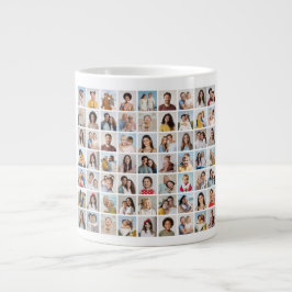 Caneca De Café Grande Crie Sua Própria Colagem de 63 Fotos