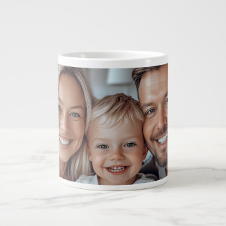Caneca De Café Grande Crie Sua Própria Foto