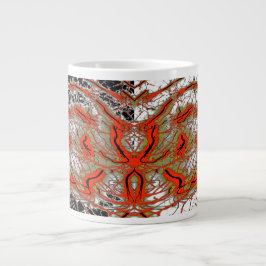 Caneca De Café Grande Crimson Spiralcore Jumbo Mug