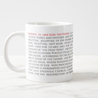 Caneca De Café Grande Cristão Ortodoxo Nicene Creed Jumbo Mug 20oz