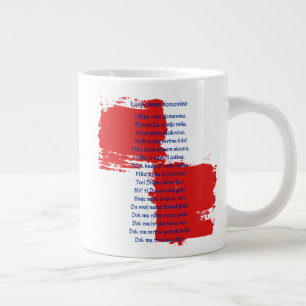 Caneca De Café Grande Croácia