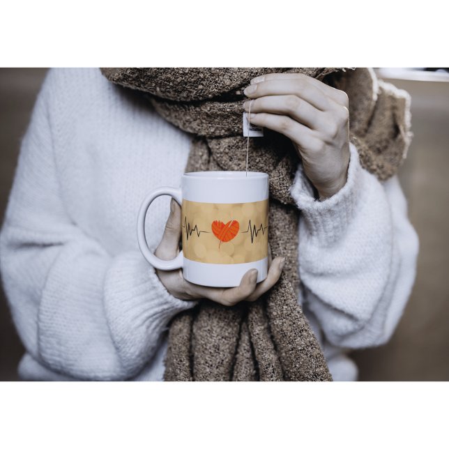 Caneca De Café Grande Crochet é o Life Mug (Criador carregado)