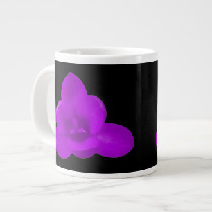 Caneca De Café Grande Crocus Flower Purple Mug