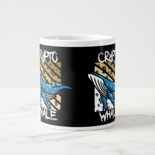 Caneca De Café Grande Crypto Btc Whale - Moeda cripto