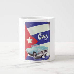 Caneca De Café Grande Cuba de avião