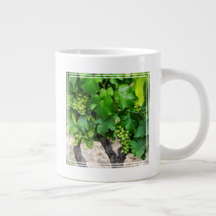Caneca De Café Grande Cultivo de Uvas para Vinho, França