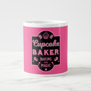Caneca De Café Grande Cupcake Master Baker