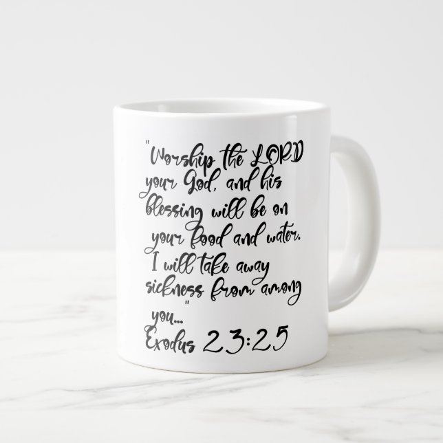 Caneca De Café Grande Cura - Jumbo Mug (Frente Esquerda)