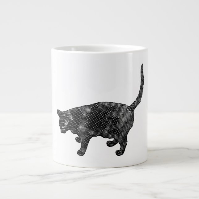Caneca De Café Grande Curious Shadows With Daylight Grace (Frente)