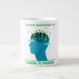 Caneca De Café Grande Custom design Mug for Sustainability Professional