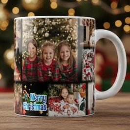 Caneca De Café Grande Custom Family Xmas Gift Mug