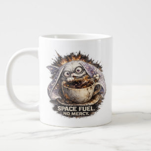 Caneca De Café Grande Cute Combustível Espacial Coelho Café Halloween Ma