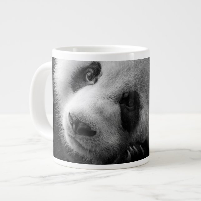 Caneca De Café Grande Cutest Baby Animals | Giant Panda Bear Cub (Frente Esquerda)