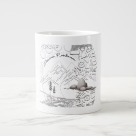 Caneca De Café Grande Daintree RainForest