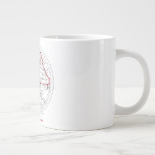 Caneca De Café Grande Daintree RainForest