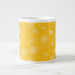 Caneca De Café Grande Daisy