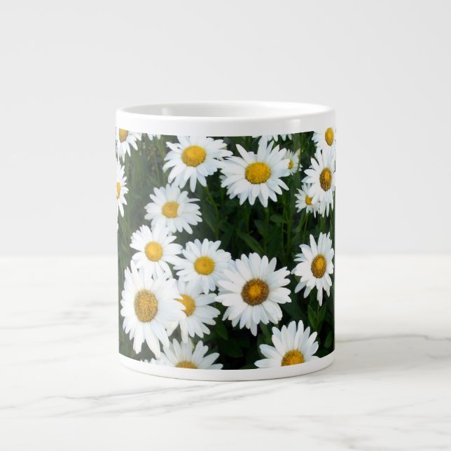 Caneca De Café Grande Daisy Jumbo Mug (Frente)