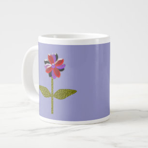 Caneca De Café Grande Daisy Shining Plastic Mug