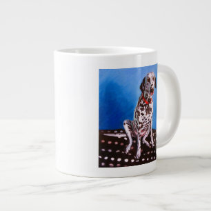 Caneca De Café Grande Dalmácia na almofada mestra 2011