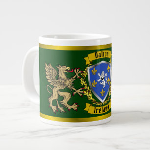 Caneca De Café Grande Dalton Irish Shield & Griffins