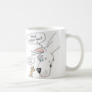 Caneca De Café Grande Dane e Chihuahua White