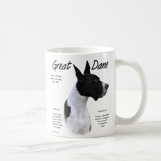 Caneca De Café Grande Dane Mantle Mug (Direita)