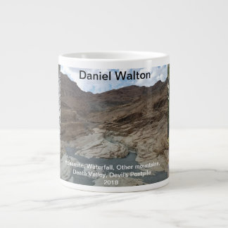Caneca De Café Grande Daniel Walton Yosemite: Cascata, Outras Montanhas