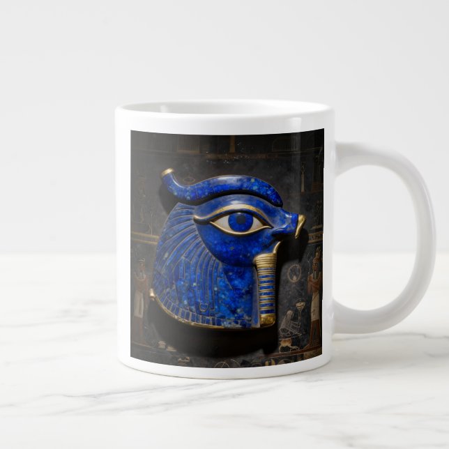 Caneca De Café Grande Das Ägyptische Auge´4 (Direita)