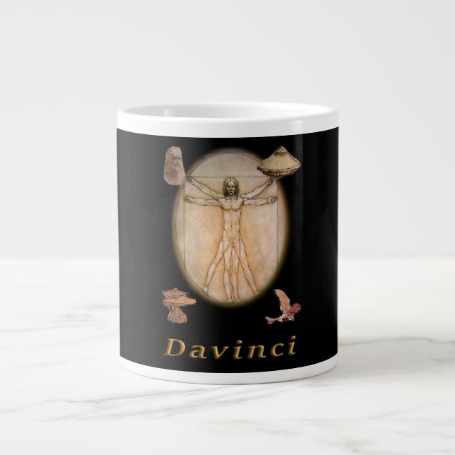 Caneca De Café Grande Davinci (Frente)