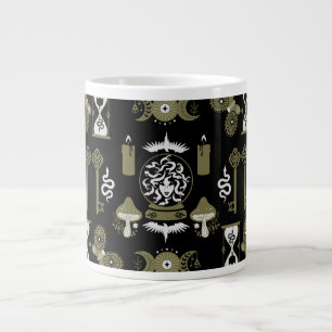Caneca De Café Grande Decoração estética Witchcore