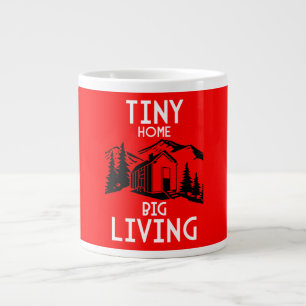 Caneca De Café Grande Decoração inicial da casa minúscula