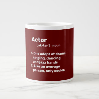 Caneca De Café Grande Definição do ator
