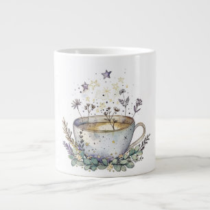 Caneca De Café Grande Deite um Feitiço no Meu Chá - Beba Devagar. Mistur