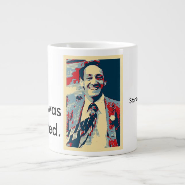 Caneca De Café Grande Democratas Stonewall da WNY Recrutados Mug (Frente)