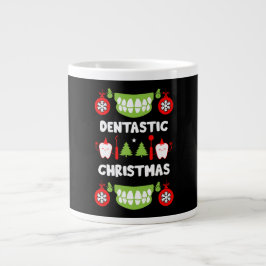 Caneca De Café Grande Dental Doctor Xmas