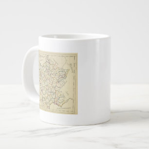 Caneca De Café Grande departamentos franceses