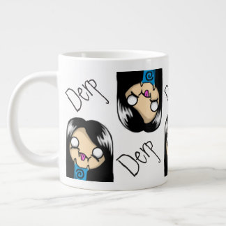 Caneca De Café Grande Derp Mug - Jumbo #Teamb3ar