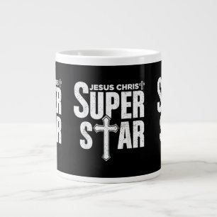 Caneca De Café Grande Desenho Cristão Jesus Vintage Jesus Cristo Super