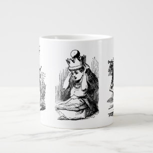 Caneca De Café Grande Desenhos Clássicos de Alice no País das Maravilhas