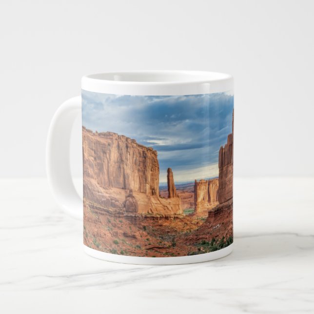 Caneca De Café Grande Desertos | Arches National Park, Utah (Frente Esquerda)