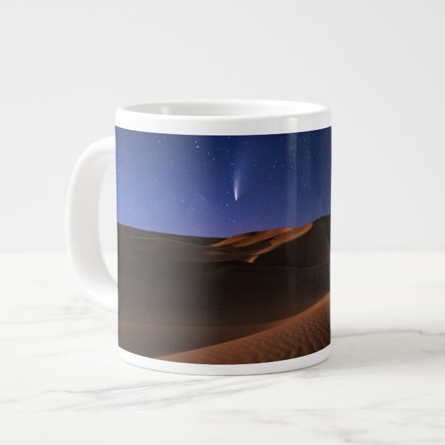 Caneca De Café Grande Desertos | Galáxia de Areia Duna (Frente Esquerda)