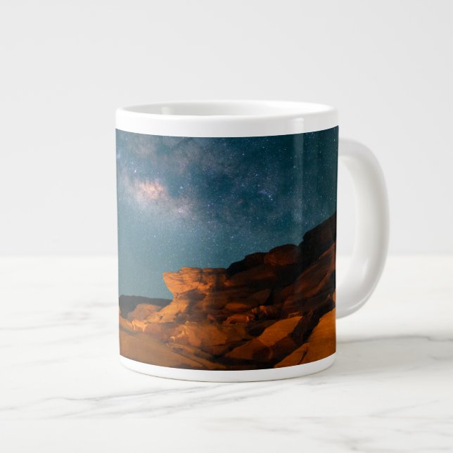 Caneca De Café Grande Desertos | Sam Pan Bok Night Time Tailândia (Frente Esquerda)