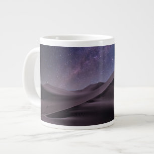 Caneca De Café Grande Desertos Via Látea Starry Sky Sand Dune Dubai