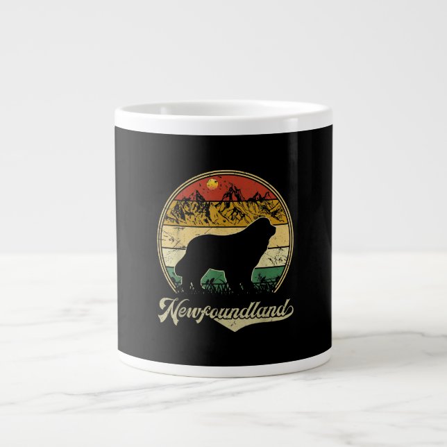 Caneca De Café Grande Design da Terra Nova | presente engraçado para o a (Frente)