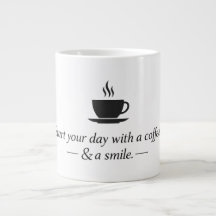 Design de Citação de Café Minimalista – Tipografia
