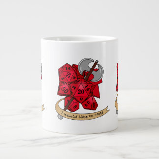 Caneca De Café Grande Design de Dice Barbary