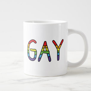 Caneca De Café Grande Design de Gay