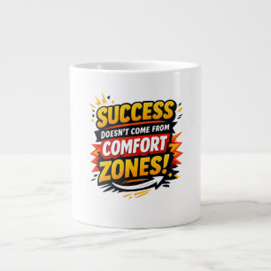 Caneca De Café Grande Design de Motivação