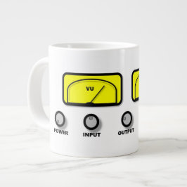Caneca De Café Grande design de Mug "Estéreo"